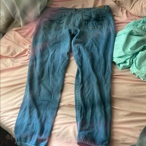 Aeropostale Blue Straight Leg Jeans
